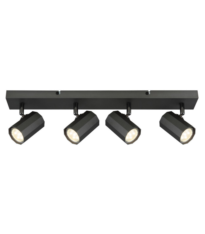 James Ceiling Spotlight Bar Grey Matt 4x GU10-3