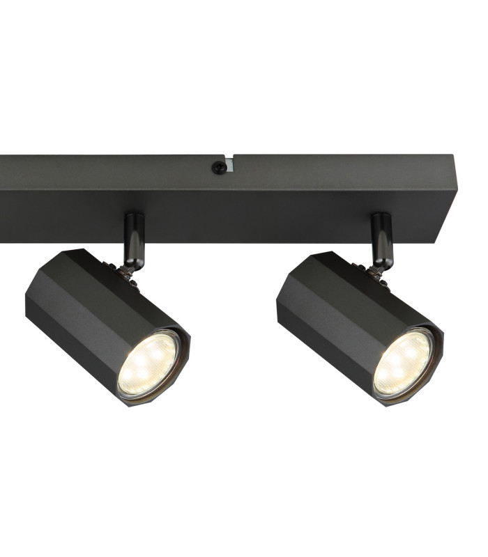 James Ceiling Spotlight Bar Grey Matt 4x GU10-5