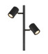James Multi Arm Floor Lamp Matt Black 2x GU10-3