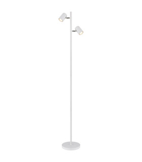 James Multi Arm Floor Lamp White Matt 2x GU10-1