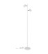 James Multi Arm Floor Lamp White Matt 2x GU10-4
