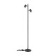 James Multi Arm Floor Lamp Grey Matt 2x GU10-4