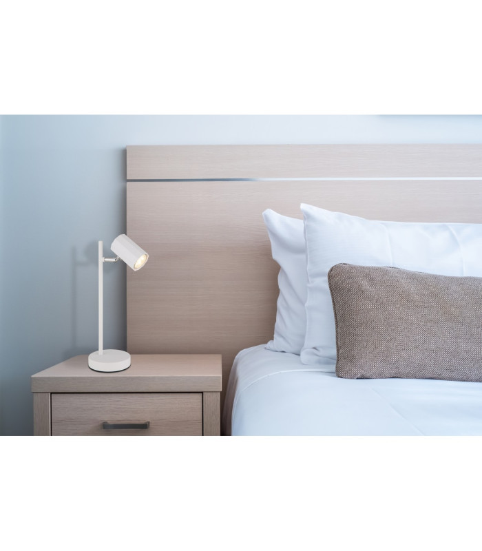 James Desk Task Lamp White Matt 1x GU10-7
