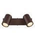 James Twin Ceiling Spotlight Bronze Colored Matt 2x GU10-4