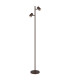 James Multi Arm Floor Lamp Bronze Colored Matt 2x GU10-1