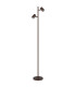 James Multi Arm Floor Lamp Bronze Colored Matt 2x GU10-2