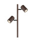 James Multi Arm Floor Lamp Bronze Colored Matt 2x GU10-3