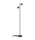 James Multi Arm Floor Lamp Bronze Colored Matt 2x GU10-4