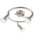 Matrix Ceiling Spotlight Clusters Nickel Matt 3x GU10 3000K-1