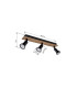 Drew Ceiling Spotlight Bar Dark Brown 3x GU10-10