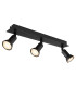 Drew Ceiling Spotlight Bar Matt Black 3x GU10-1