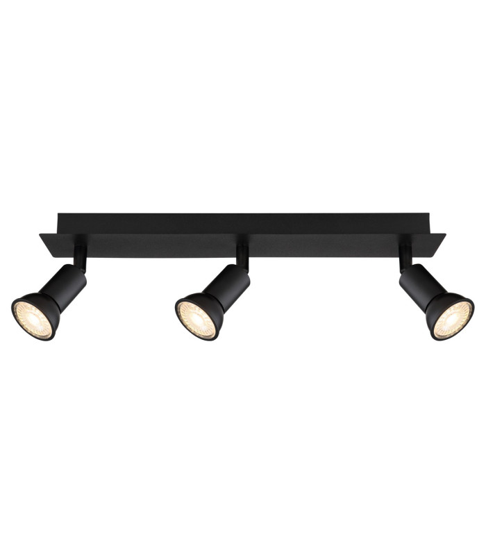 Drew Ceiling Spotlight Bar Matt Black 3x GU10-3