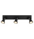 Drew Ceiling Spotlight Bar Matt Black 3x GU10-4