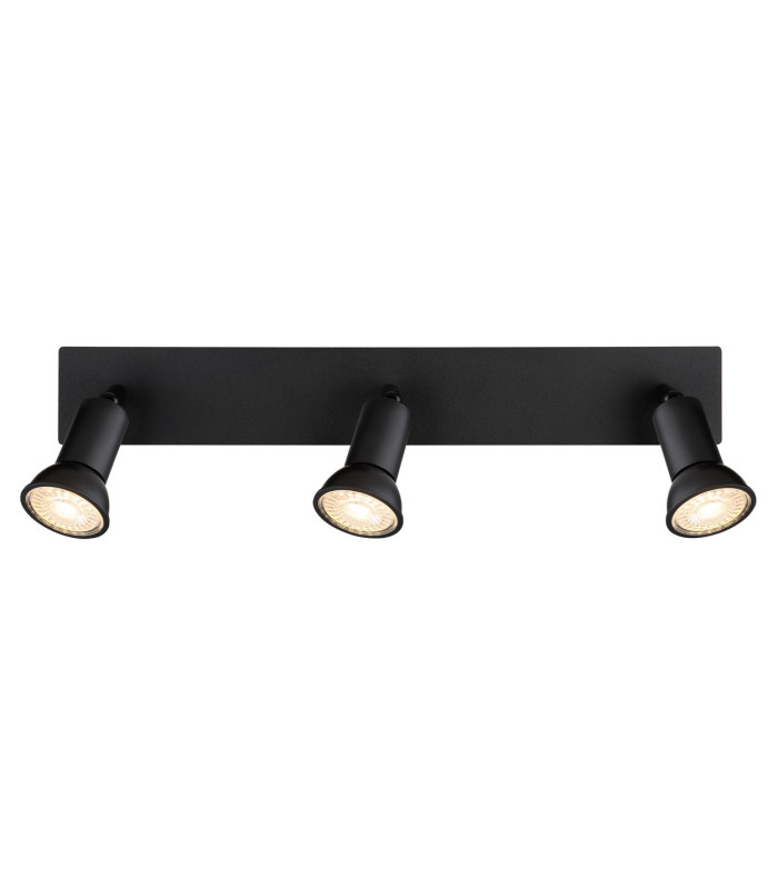 Drew Ceiling Spotlight Bar Matt Black 3x GU10-4