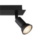 Drew Ceiling Spotlight Bar Matt Black 3x GU10-5