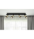 Drew Ceiling Spotlight Bar Matt Black Gold 4x GU10-9