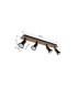 Drew Ceiling Spotlight Bar Dark Brown 4x GU10-10