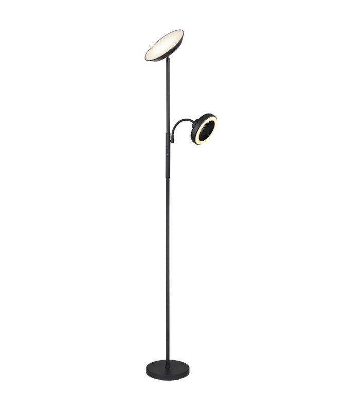 Davyd Mother & Child Lamp Matt Black LED Dimmable 2700-6500K Touch Dimmer-1