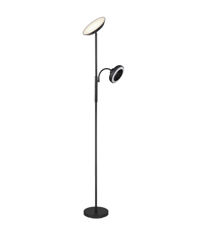 Davyd Mother & Child Lamp Matt Black LED Dimmable 2700-6500K Touch Dimmer-6