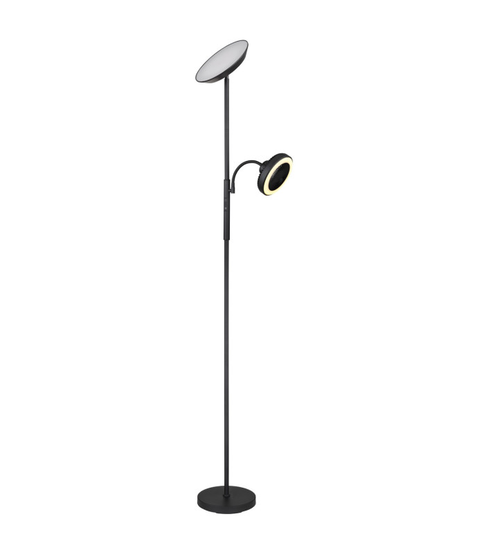 Davyd Mother & Child Lamp Matt Black LED Dimmable 2700-6500K Touch Dimmer-7