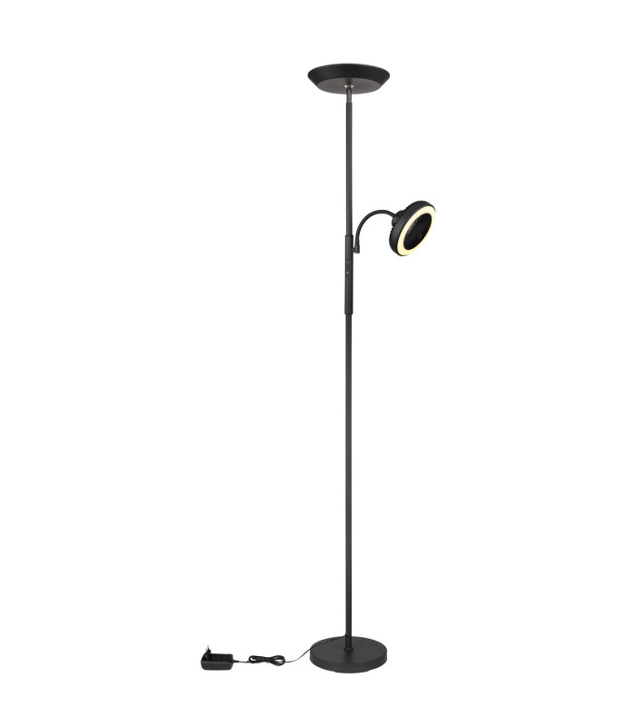 Davyd Mother & Child Lamp Matt Black LED Dimmable 2700-6500K Touch Dimmer-8