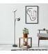 Davyd Mother & Child Lamp Matt Black LED Dimmable 2700-6500K Touch Dimmer-12