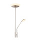 Ganina Mother & Child Lamp Nickel Matt Opal Glass Shade LED Dimmable 3000K Touch Dimmer-3