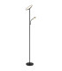 Skopo Mother & Child Lamp Matt Black LED Dimmable 3000-6500K Touch Dimmer-1