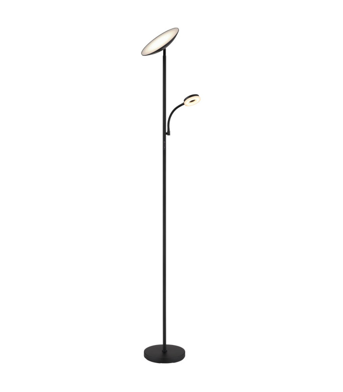 Skopo Mother & Child Lamp Matt Black LED Dimmable 3000-6500K Touch Dimmer-1