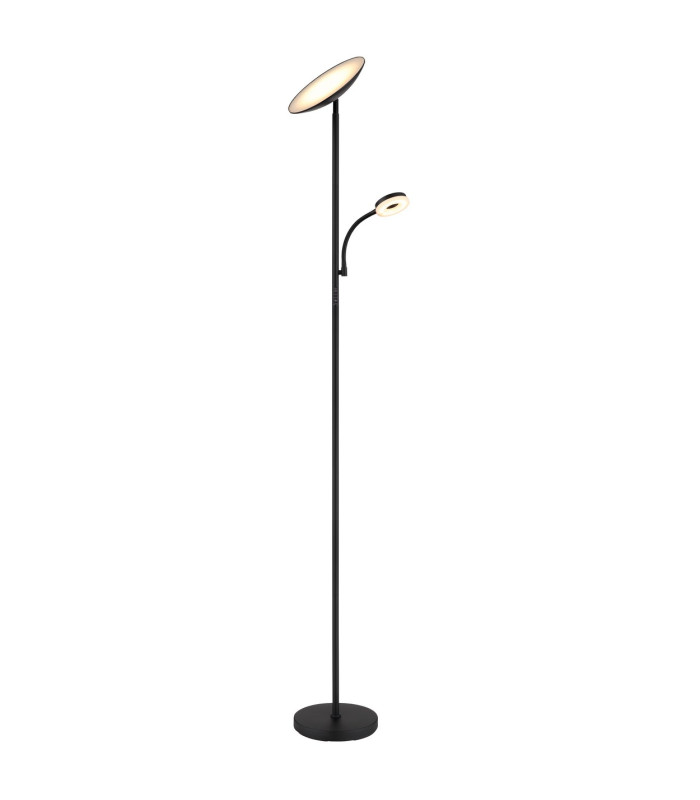 Skopo Mother & Child Lamp Matt Black LED Dimmable 3000-6500K Touch Dimmer-4
