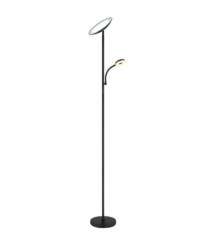 Skopo Mother & Child Lamp Matt Black LED Dimmable 3000-6500K Touch Dimmer-5