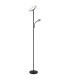 Skopo Mother & Child Lamp Matt Black LED Dimmable 3000-6500K Touch Dimmer-6