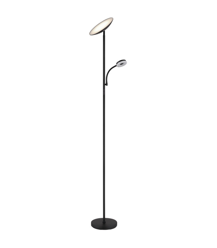Skopo Mother & Child Lamp Matt Black LED Dimmable 3000-6500K Touch Dimmer-6