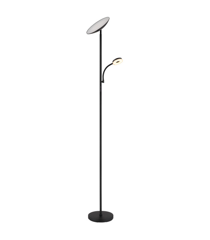 Skopo Mother & Child Lamp Matt Black LED Dimmable 3000-6500K Touch Dimmer-7
