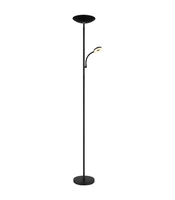 Skopo Mother & Child Lamp Matt Black LED Dimmable 3000-6500K Touch Dimmer-8