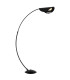 Robles Arc Floor Lamp Matt Black LED Dimmable 3000K-1