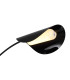Robles Arc Floor Lamp Matt Black LED Dimmable 3000K-3