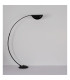 Robles Arc Floor Lamp Matt Black LED Dimmable 3000K-7