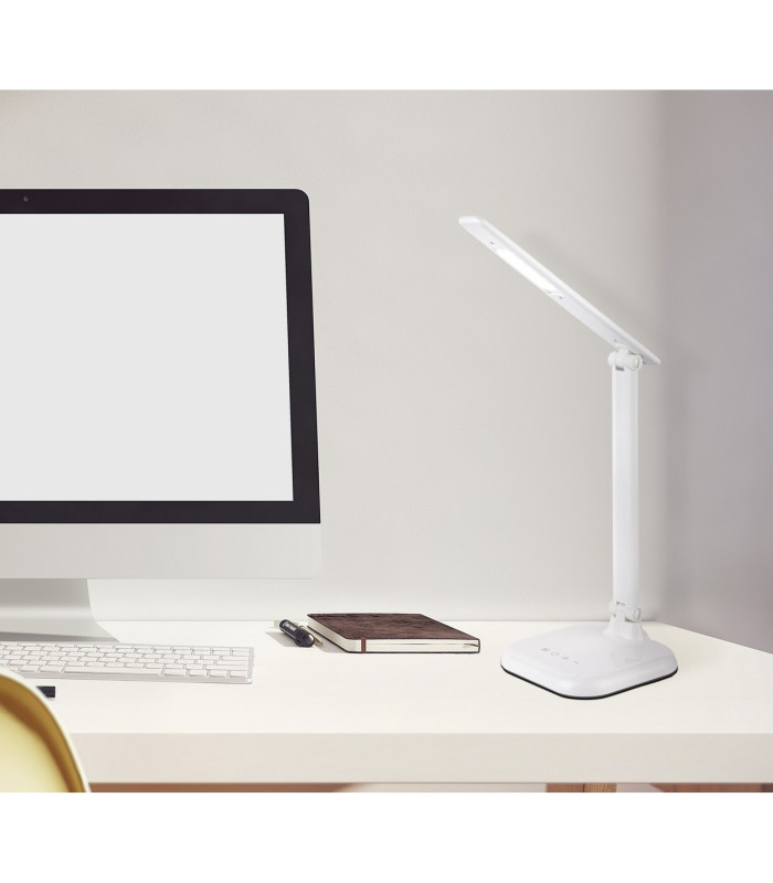 Davos Integrated LED Table Lamp White LED Dimmable 4000-6000K-9
