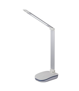 Talisa Integrated LED Table Lamp Silver Colored LED Dimmable 4000K-1