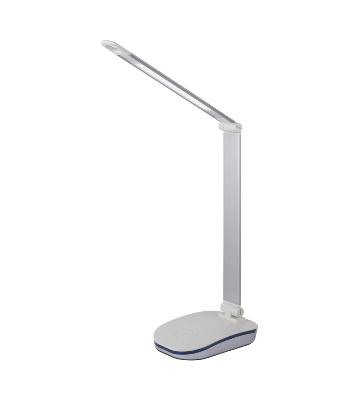 Talisa Integrated LED Table Lamp Silver Colored LED Dimmable 4000K-1