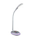 Minea Desk Task Lamp Silver Metallic LED Dimmable 5000K-1