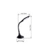 Pattaya Desk Task Lamp Chrome LED Dimmable 4500-3000K Touch Dimmer-7