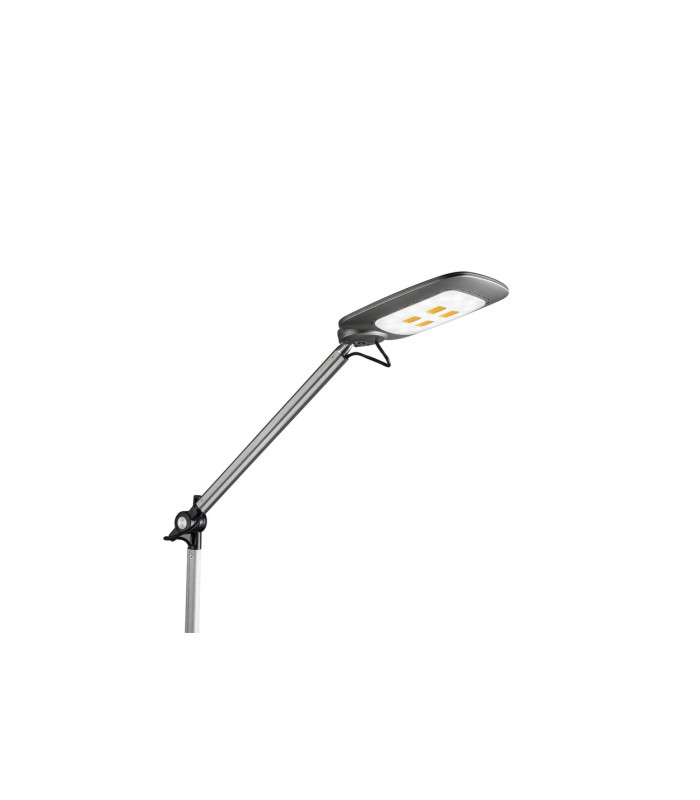 Pattaya Desk Task Lamp Silver Grey LED Dimmable 5000-3000K Touch Dimmer-4