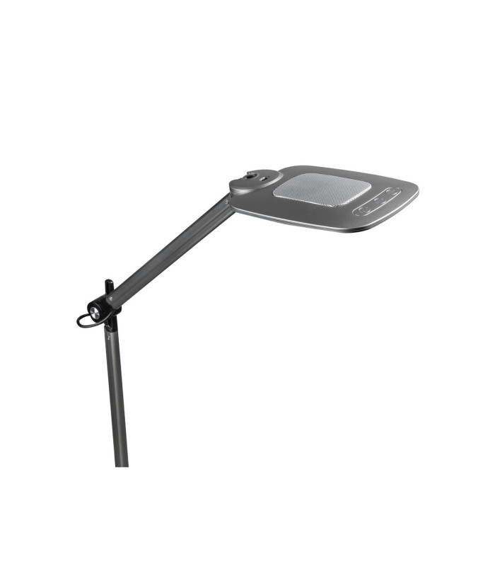 Pattaya Desk Task Lamp Silver Grey LED Dimmable 5000-3000K Touch Dimmer-5