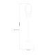 Tarron Desk Task Lamp White LED Dimmable 5500K-5