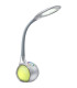 Tarron Desk Task Lamp Silver Grey LED Dimmable 5500K-2