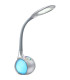 Tarron Desk Task Lamp Silver Grey LED Dimmable 5500K-5