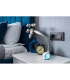 Tarron Desk Task Lamp Silver Grey LED Dimmable 5500K-6