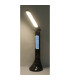 Tyrell Desk Task Lamp Black LED 4000K Clock Timer-4